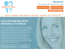 Tablet Screenshot of mypanamacitysmiles.com